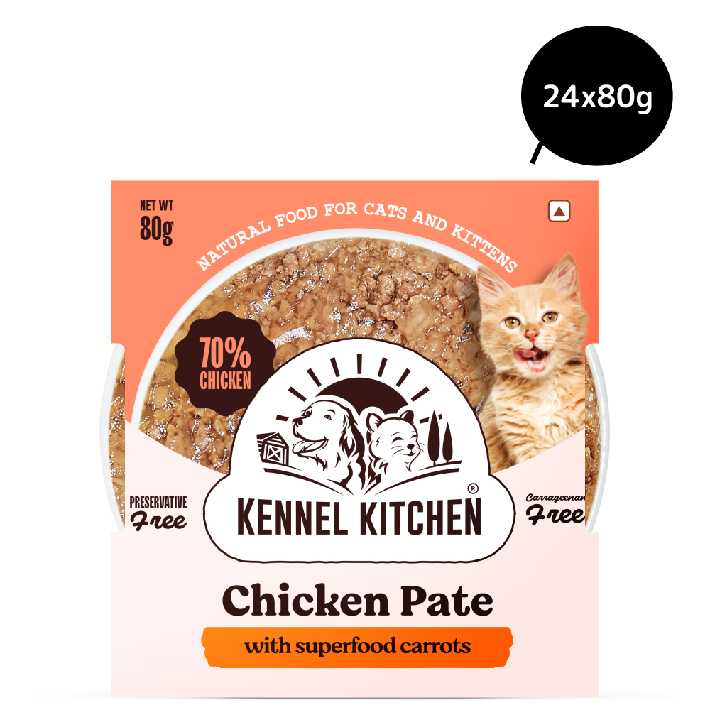 Kennel Kitchen Chicken Pate with Superfood Carrot Cat Wet Food image 2