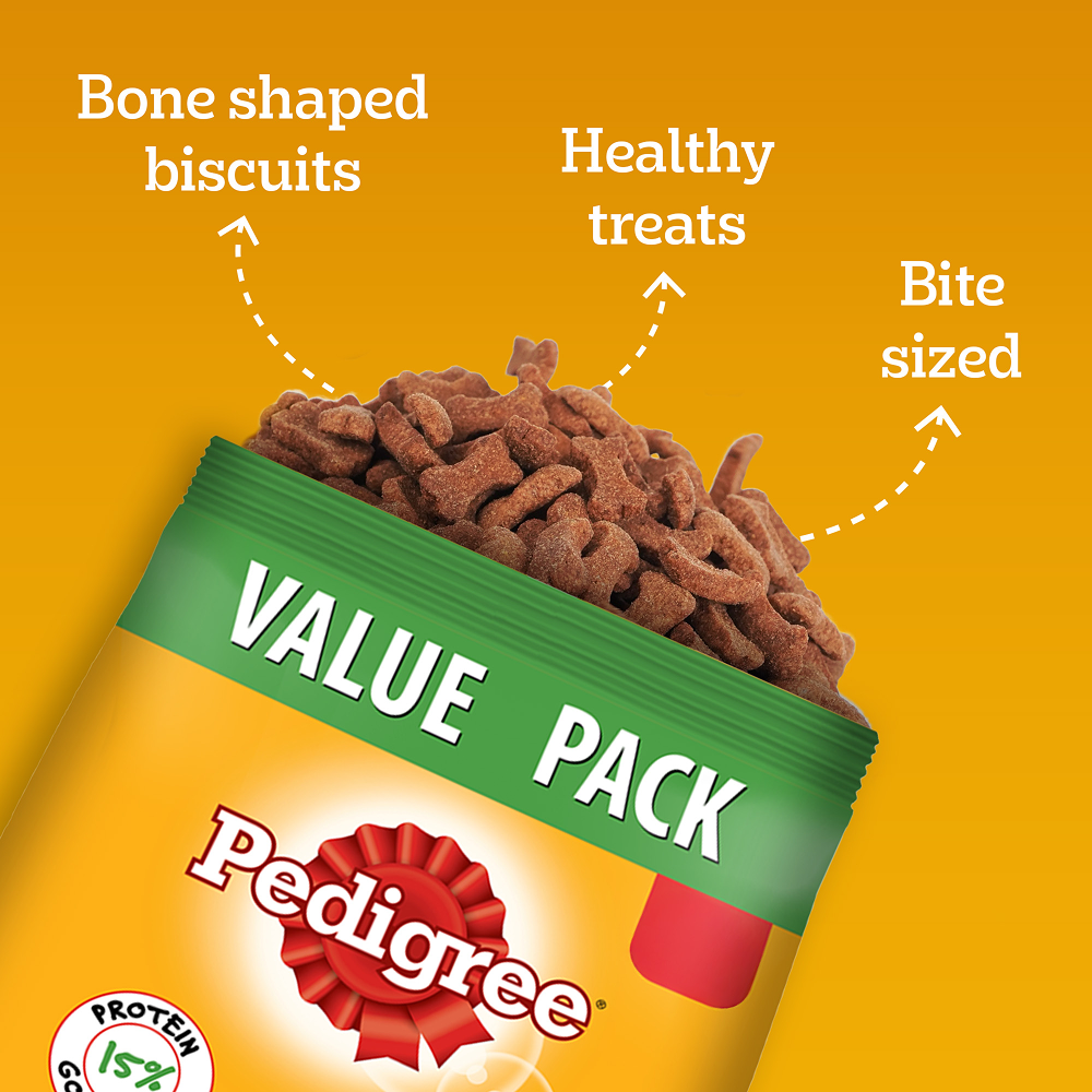Pedigree Chicken Flavour Biscrok Biscuits Dog Treats (900g) image 8