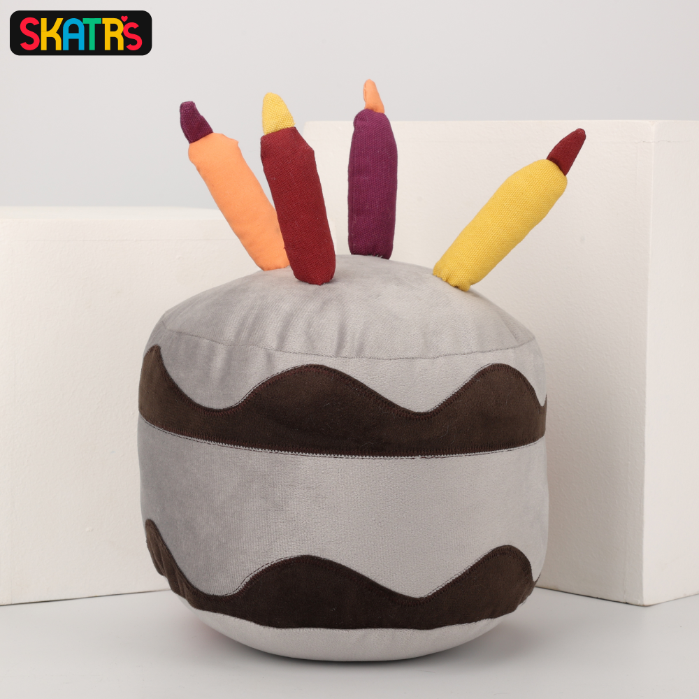 Skatrs Birthday Cake Plush Toy for Dogs image 3