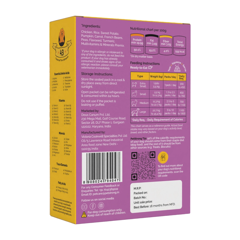 PetStrong Chicken and Rice Fresh Food for Dogs image 5