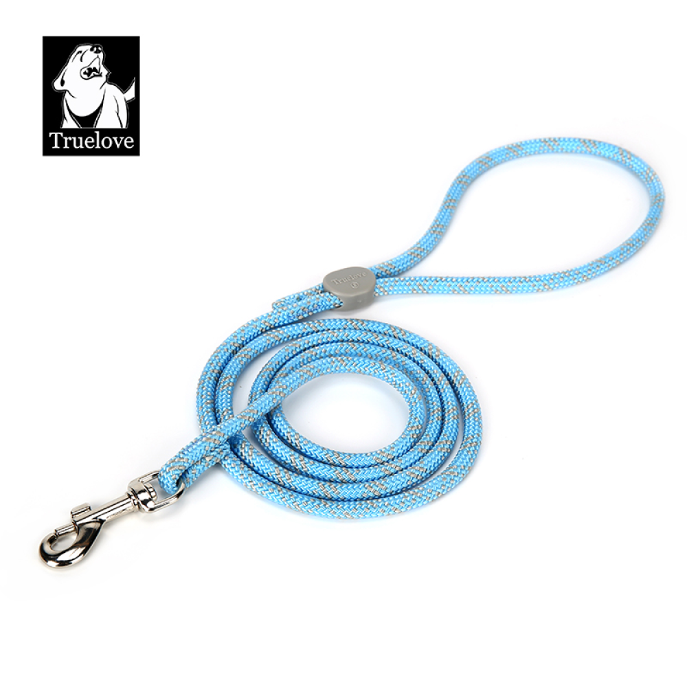 Truelove High Density Reflective Rope Webbing Leash for Dogs (Sky Blue) image 3