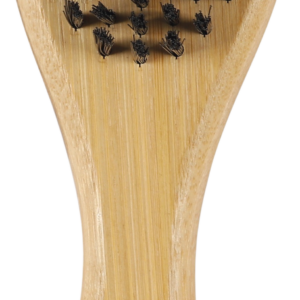 M PETS Soft Bristled Bamboo Brush for Dogs and Cats (Brown)
