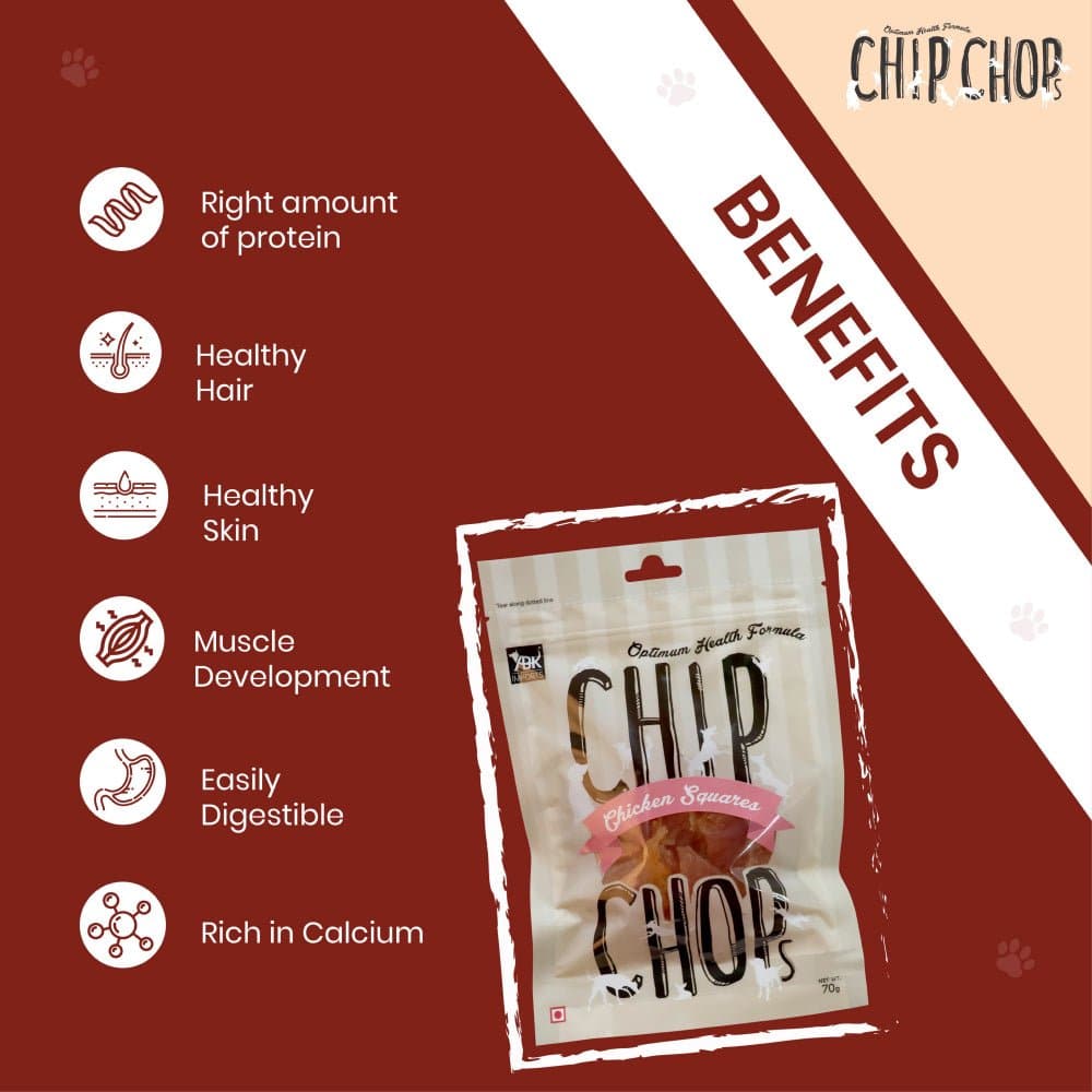 Chip Chops Chicken Squares Dog Treats image 6