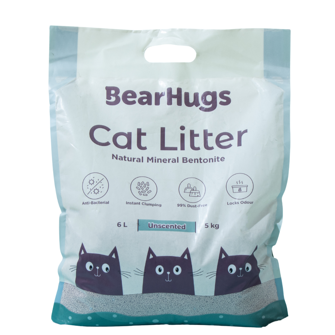 BearHugs Unscented Bentonite Cat Litter image 3