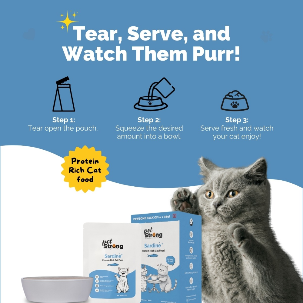PetStrong Sardine in Gravy Cat Wet Food image 8