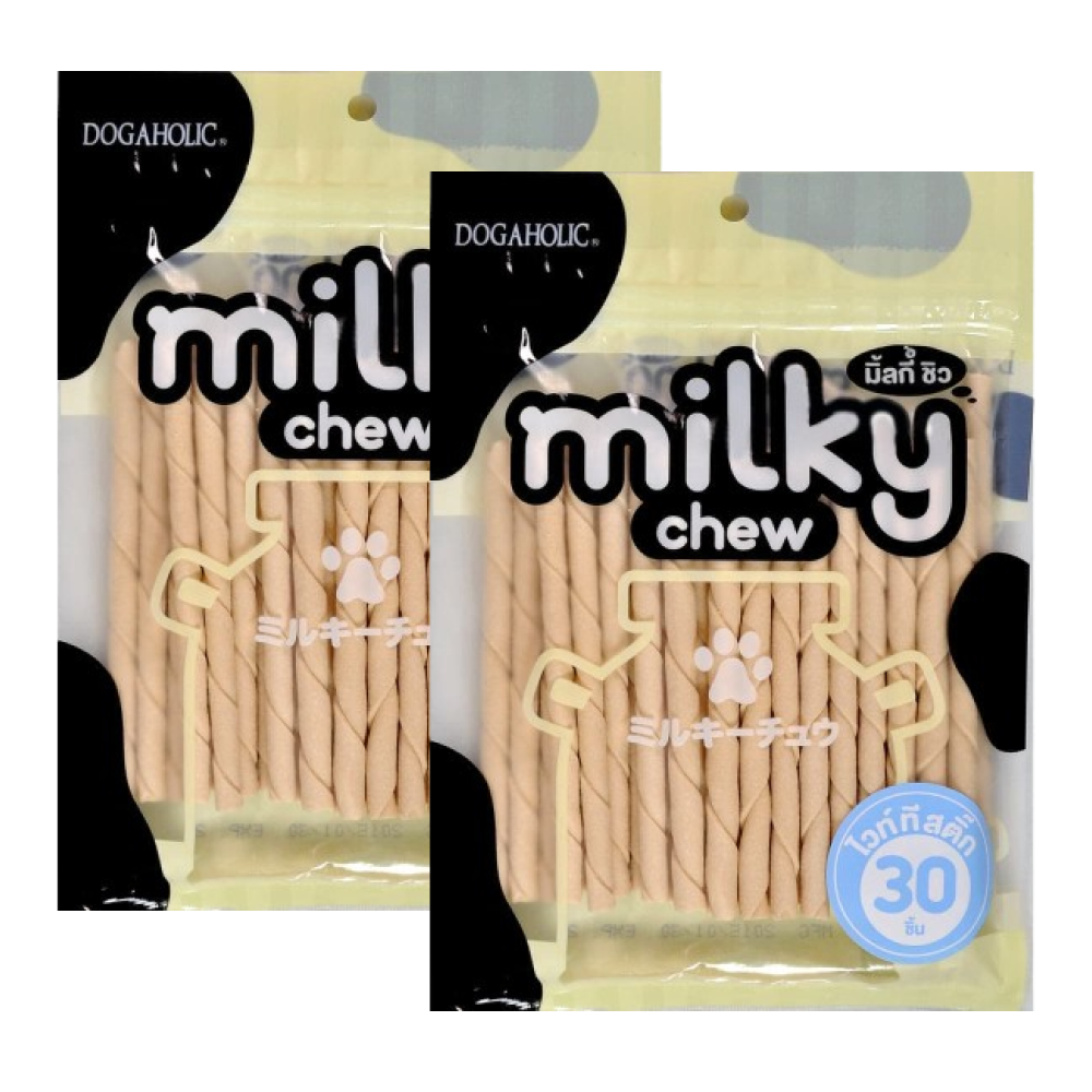 Dogaholic Milky Chew Stick Style Dog Treats image 7
