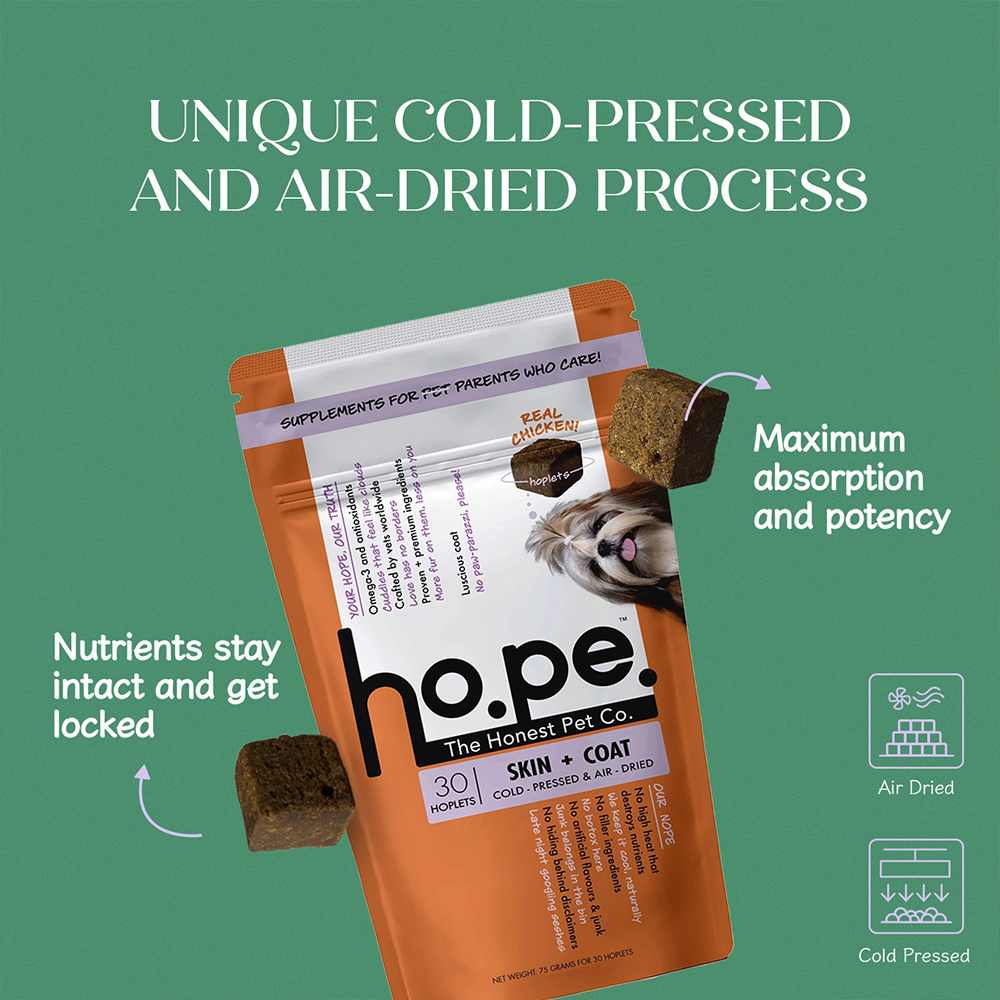 Hope Chicken Flavoured Skin+Coat Supplement for Dogs image 6