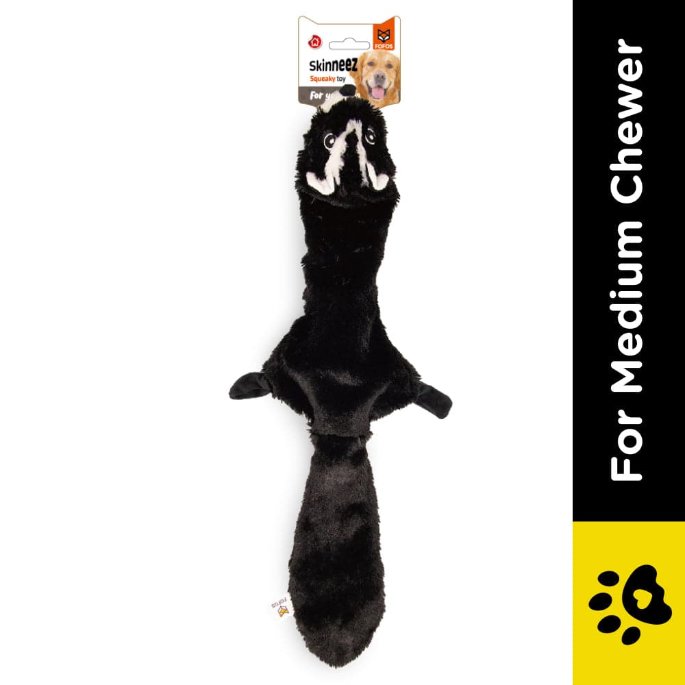 Barkbutler x Fofos Skinneez Skunk Toy for Dogs image 2
