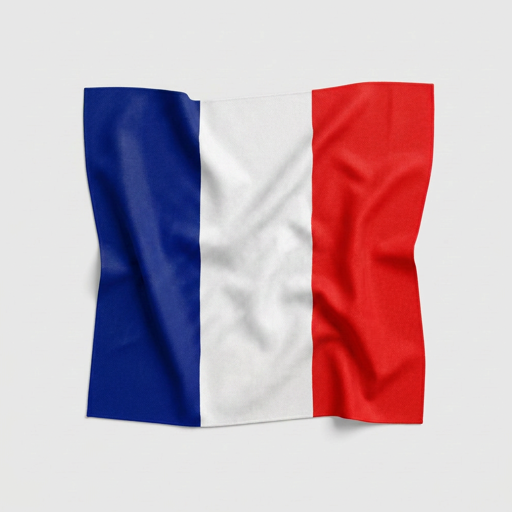 Skatrs France Flag Supporter Bandana for Pets & Pet Parents image 5