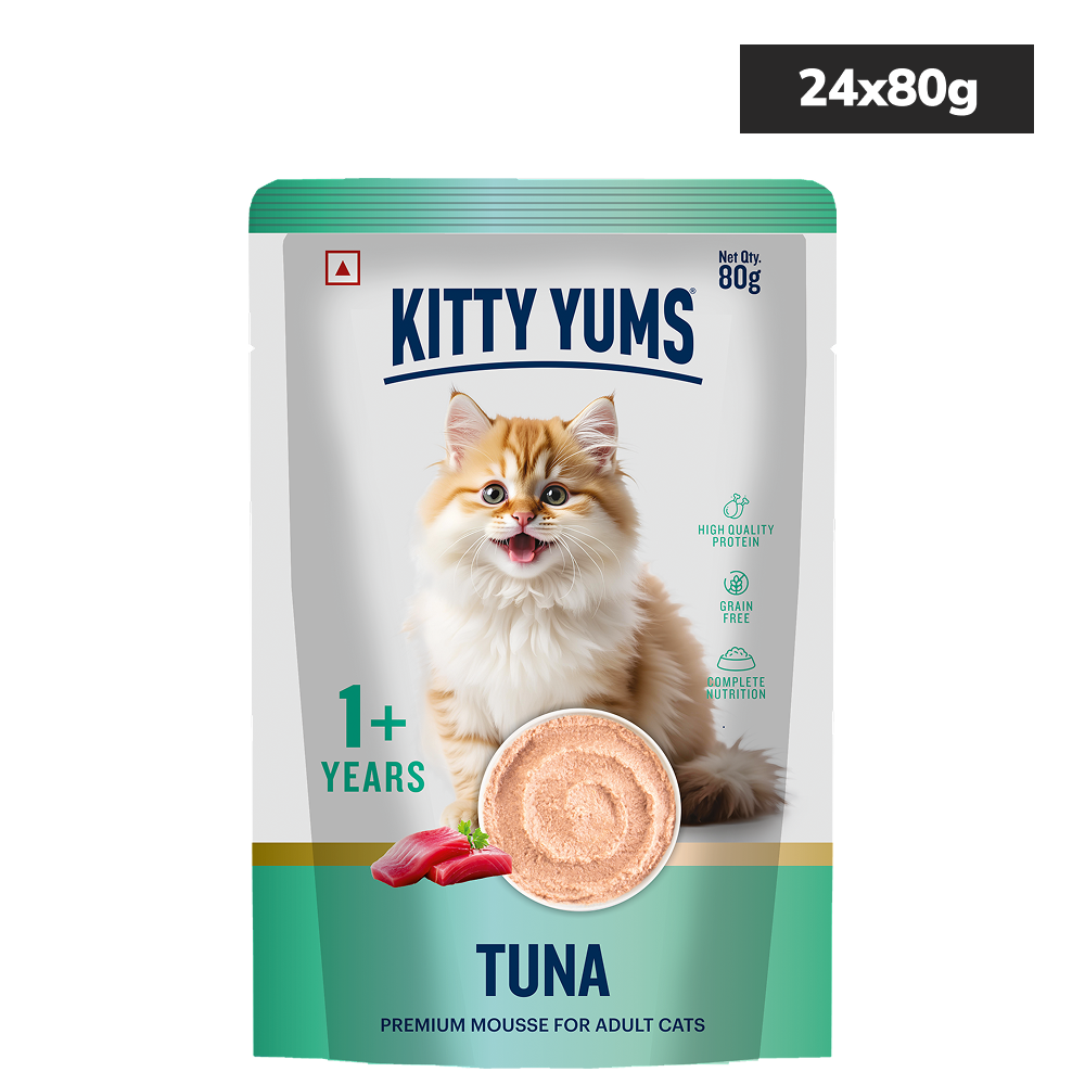 Kitty Yum Chicken and Tuna Mousse Combo Adult Cat Wet Food image 3