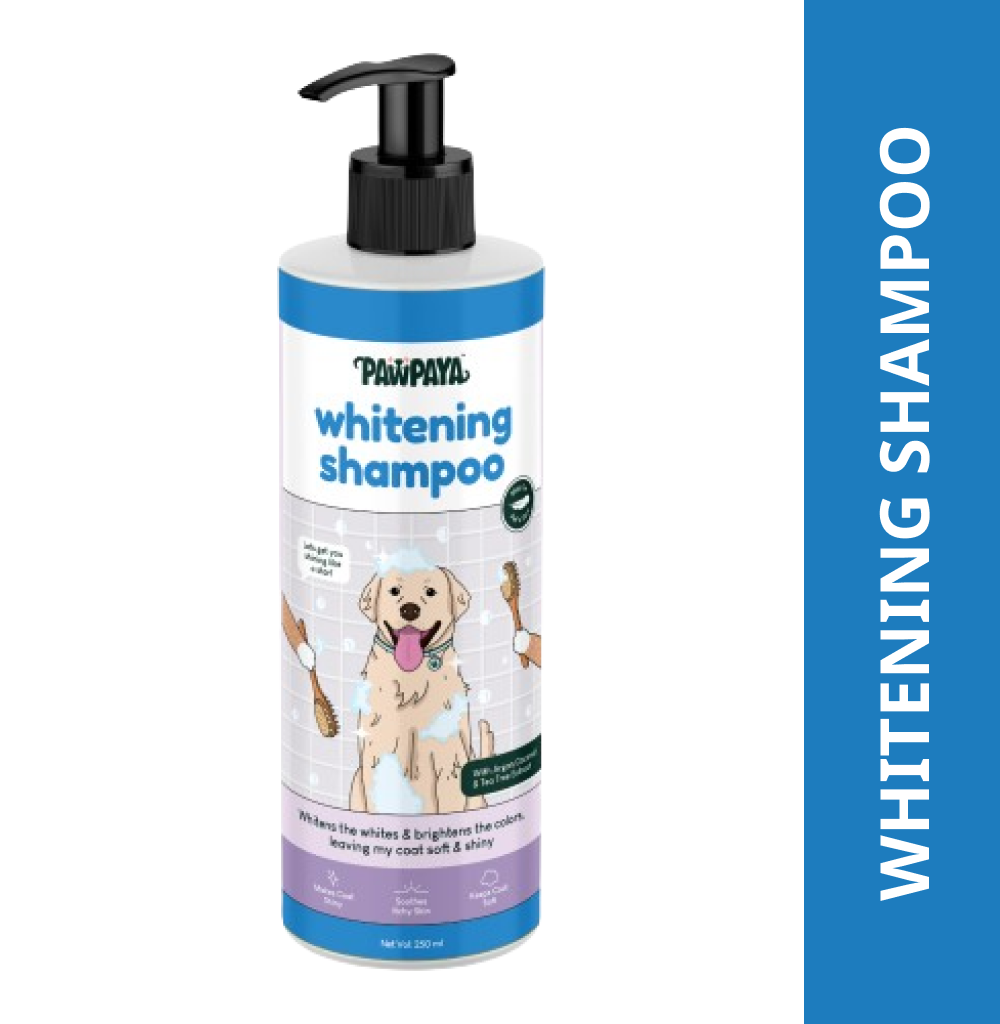 Pawpaya Whitening Coat Shampoo for Dogs image 1