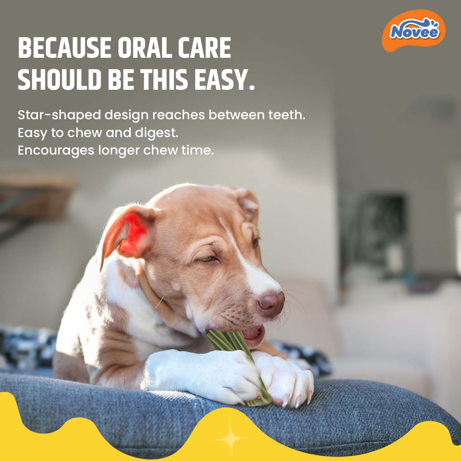 Novee Mini Dental Care Stick Treats for Dogs image 4