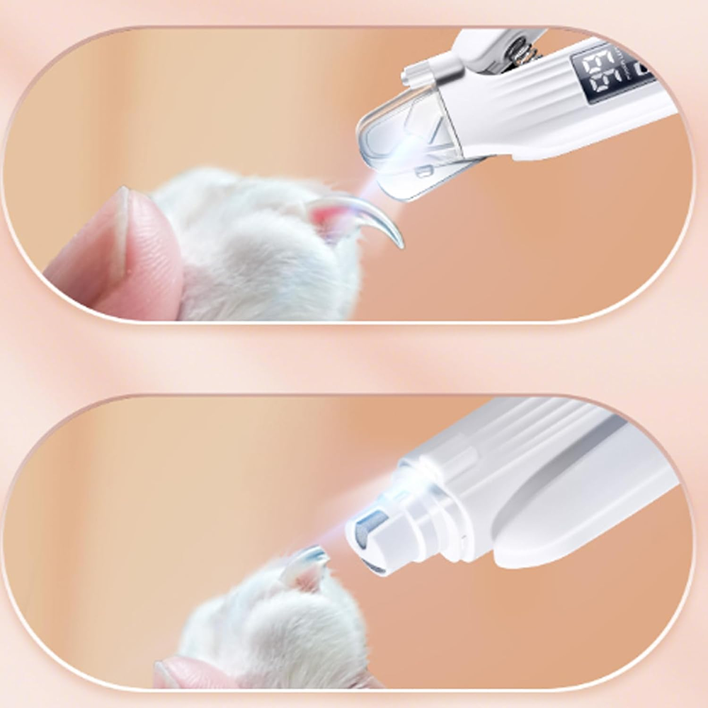 PetVogue 2 in 1 LED Nail Grinder & Nail Cutter for Dogs and Cats image 6