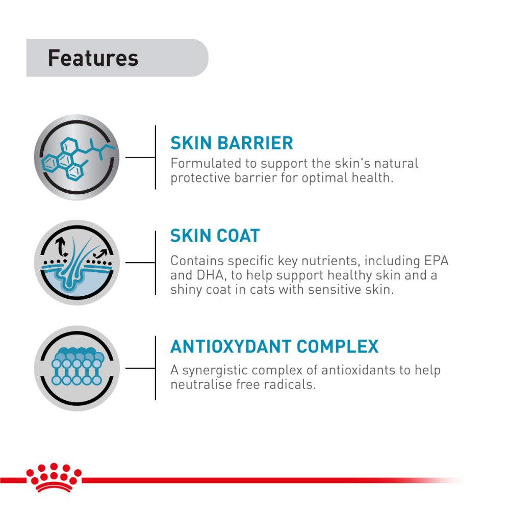 Royal Canin Veterinary Diet Skin & Coat Cat Wet Food image 5
