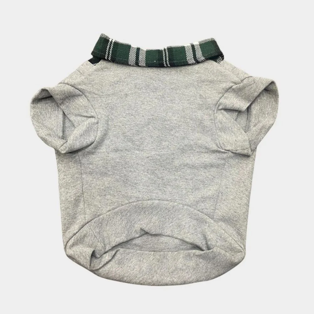 Pet Set Go Polo Knit Tshirt for Dogs (Grey) image 8