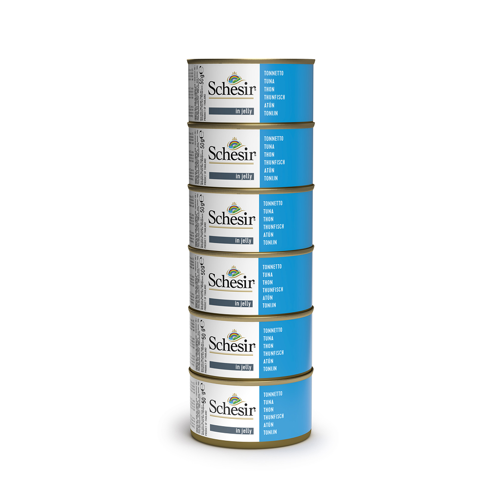Schesir Tuna Whole Meat & Rice in Jelly Adult Cat Wet Food image 2