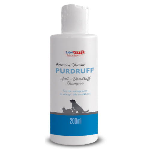 Savavet Purdruff Anti Dandruff Shampoo for Dogs and Cats