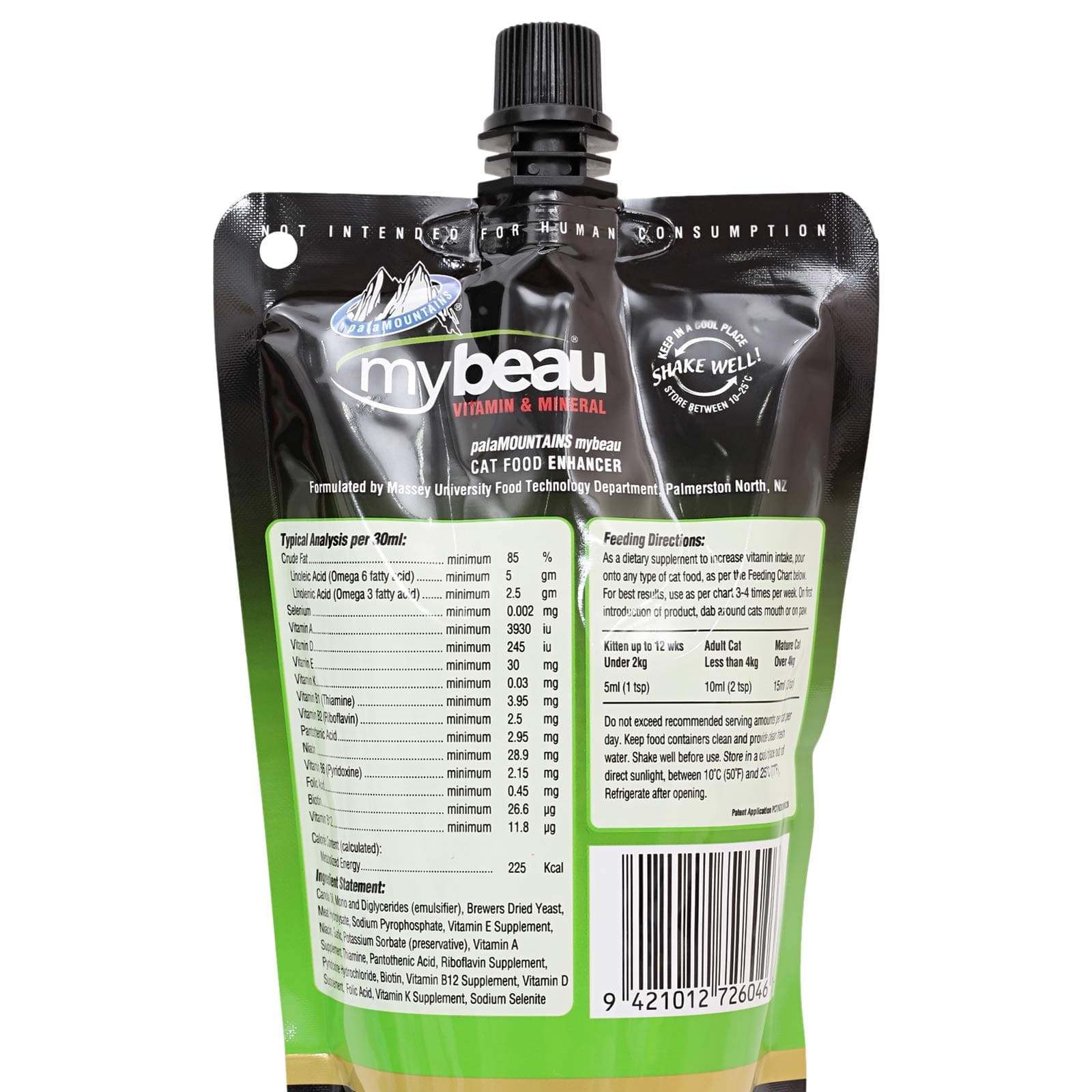 My Beau Vitamin & Mineral Food Supplement with Meat & Garlic for Cats image 2