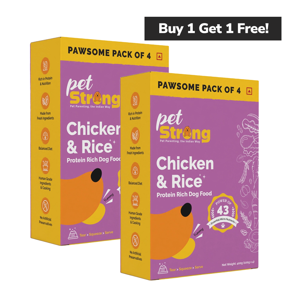 PetStrong Chicken and Rice Fresh Food for Dogs (Buy 1 Get 1 Free)