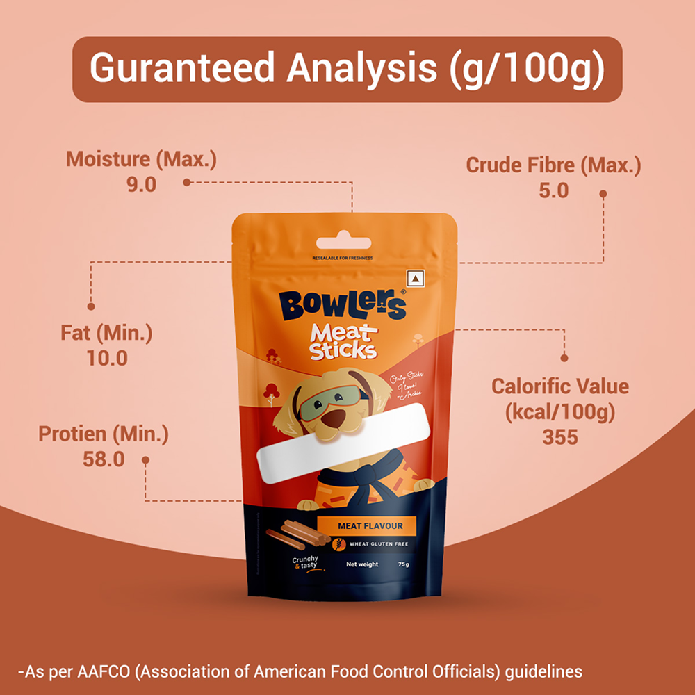 Bowlers Meat Sticks Dog Treats image 3