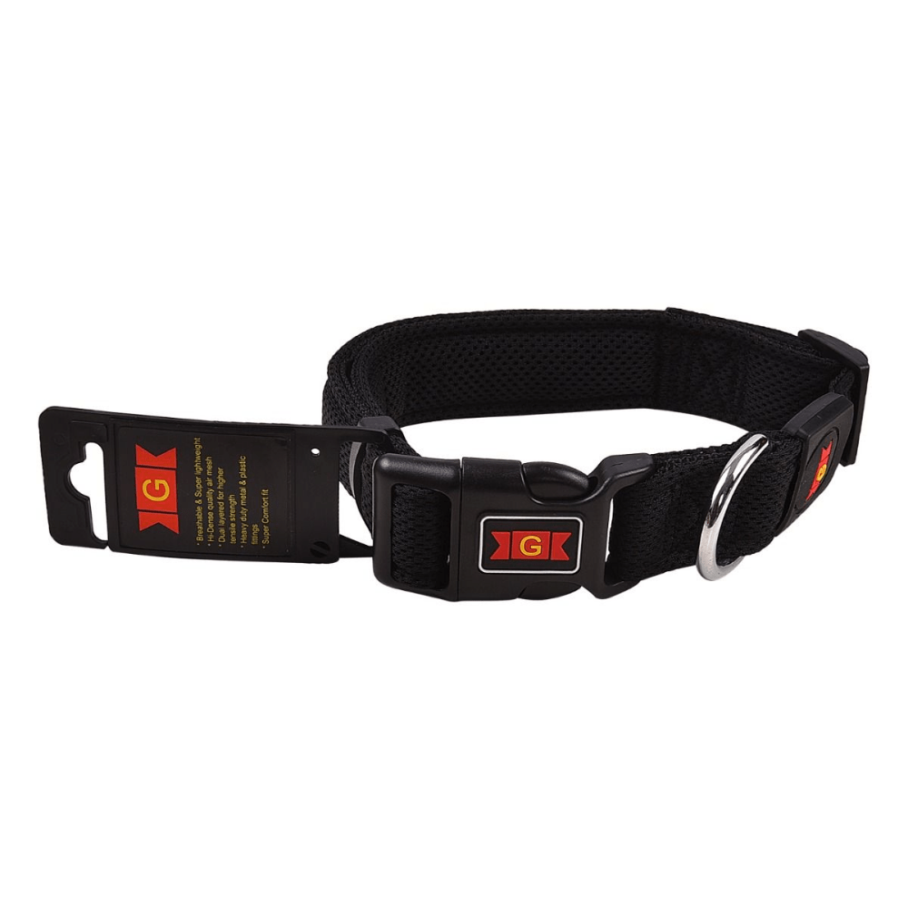 Glenand Nylon Mesh Collar for Dogs (Black) image 3