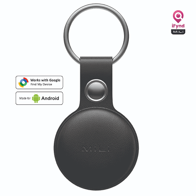 Mitag Go Anti Loss Device with Keychain for Dogs and Cats (Black) | Android image 2