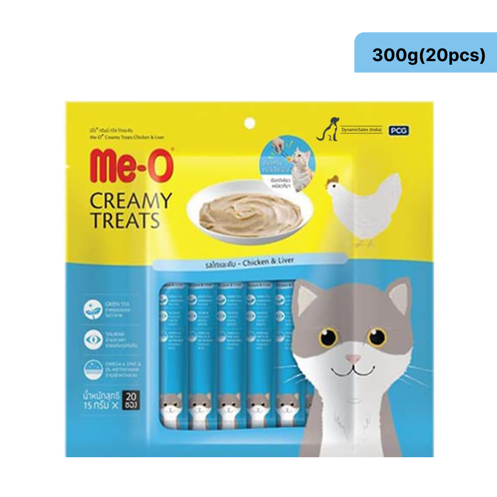 Me O Creamy Chicken & Liver Cat Treats image 3