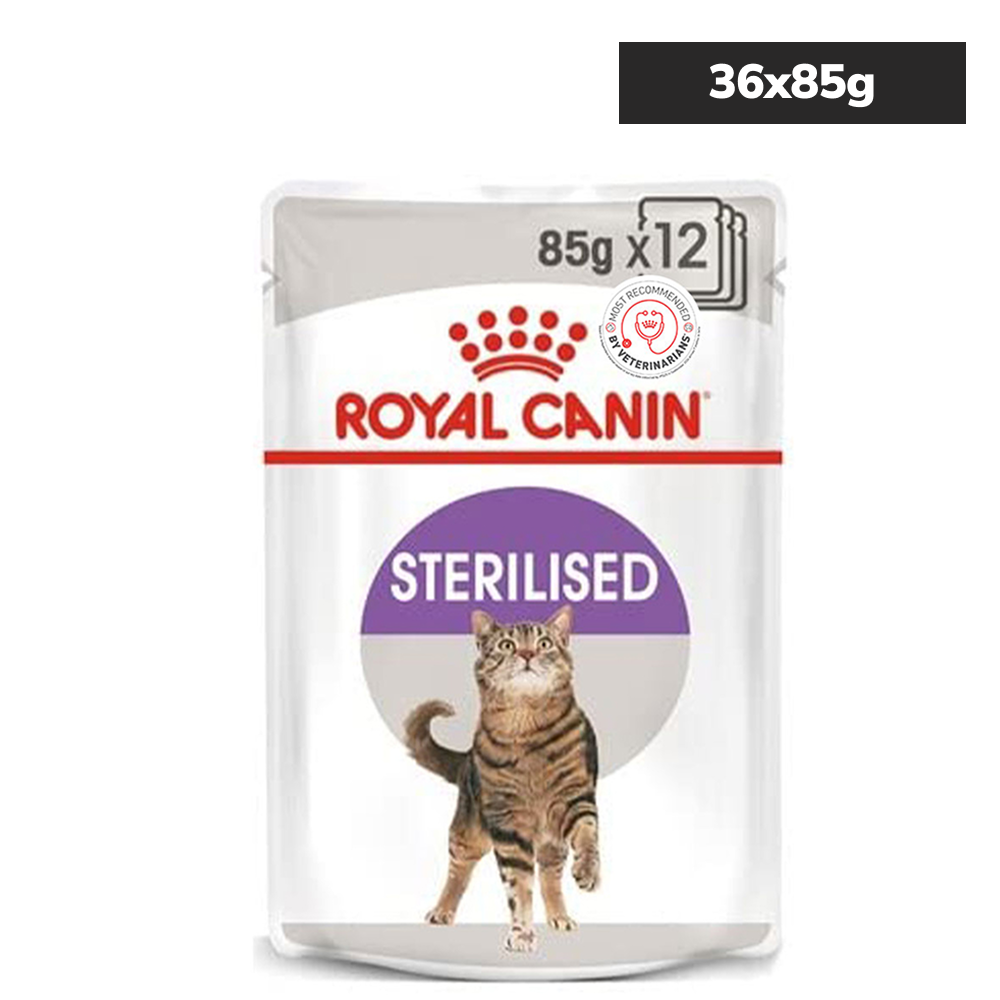 Royal Canin Sterilised/Neutered Gravy Adult Cat Wet Food image 8