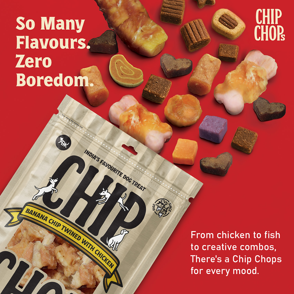 Chip Chops Banana with Chicken Chips Dog Treats image 6