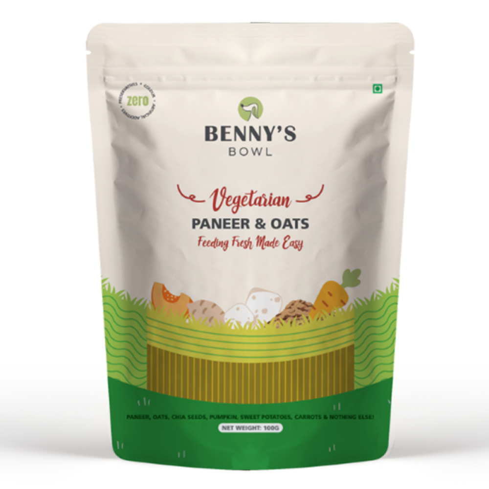 FG - Bennys Bowl Paneer and Oats Rice Dog Fresh and Wet Food