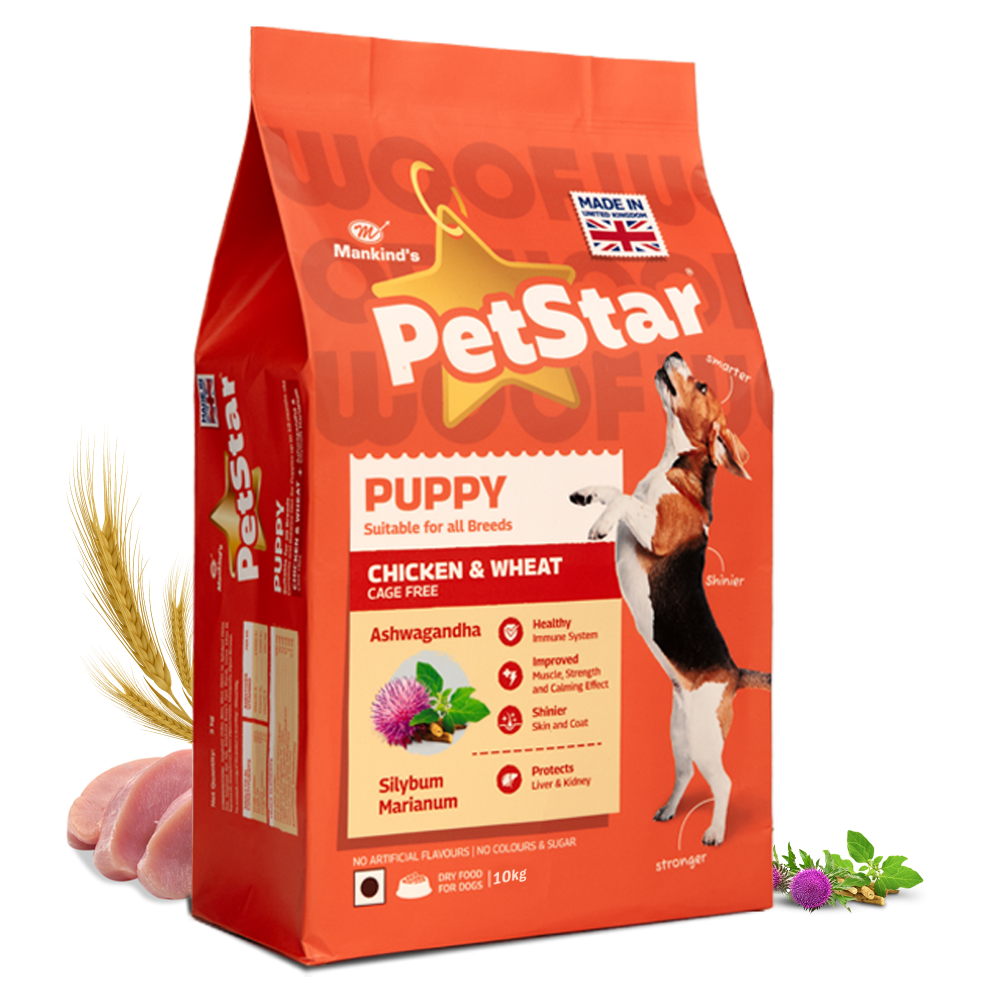Mankind Petstar Chicken and Wheat Puppy Dry Food image 10