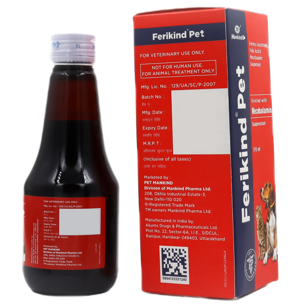 Mankind Ferikind Pet Suspension for Dogs and Cats (170ml) image 5