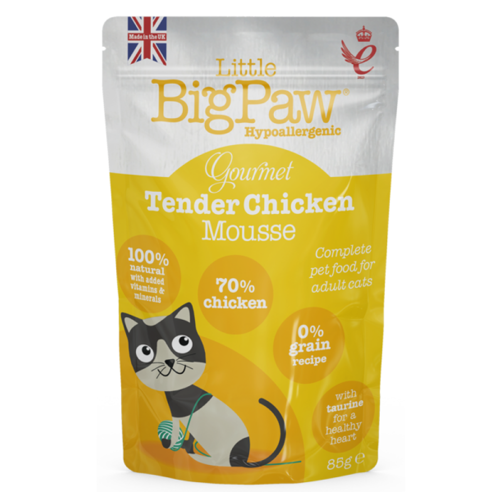 Little Big Paw Tender Chicken Mousse Cat Wet Food image 4