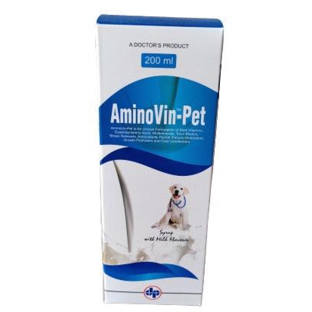 Doctors Vet AminoVin Pet Syrup for Dogs and Cats image 1