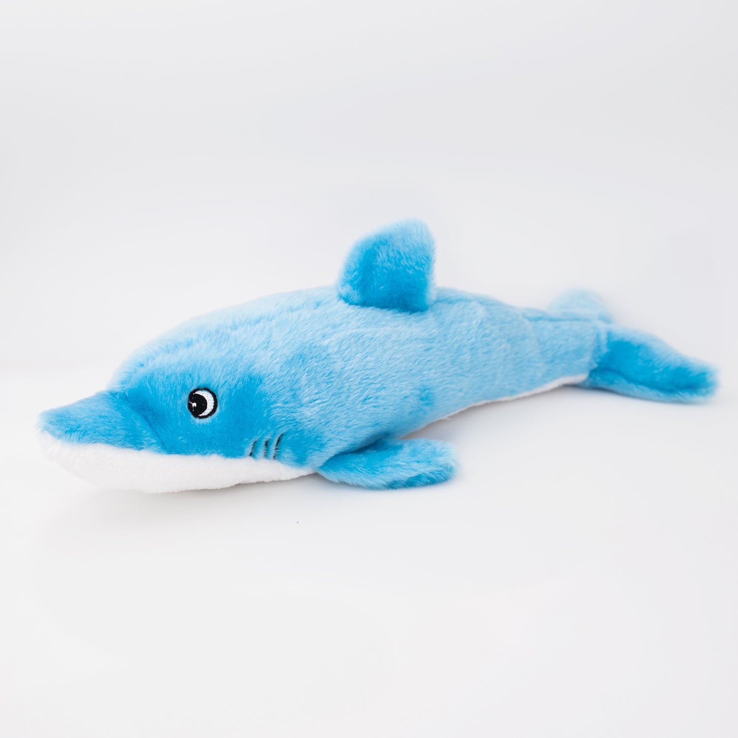Zippy Paws Dolphin Jigglerz Plush Toy for Dogs image 1