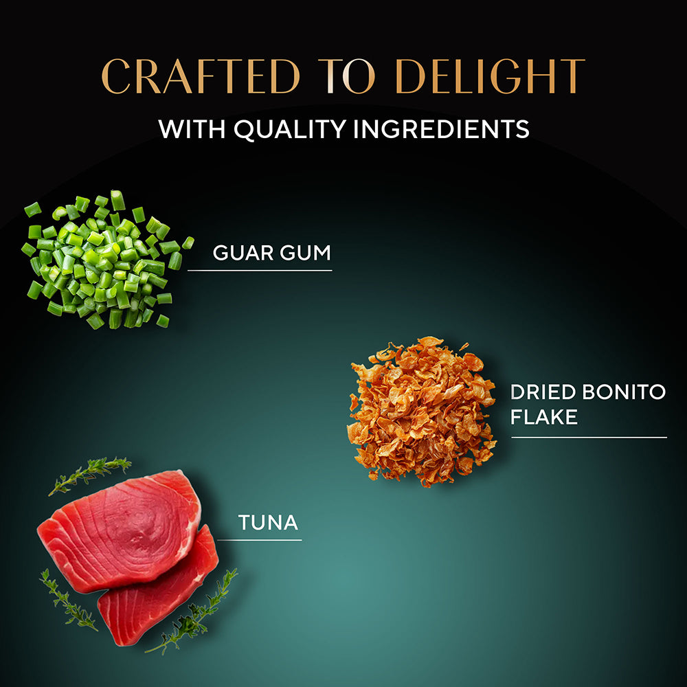 Sheba Fish with Dry Bonito or Skipjack Premium Cat Wet Food image 2