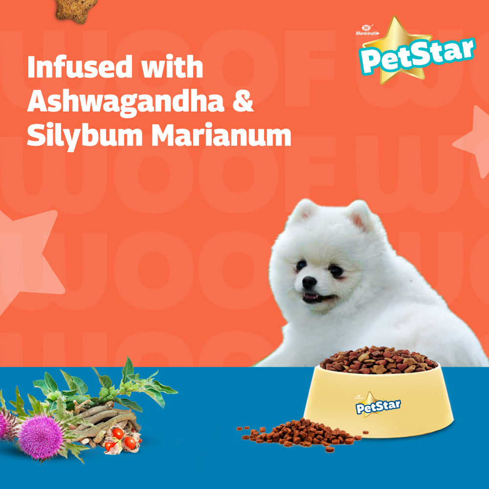 Mankind Petstar Milk and Wheat Puppy Dog Dry Food image 3