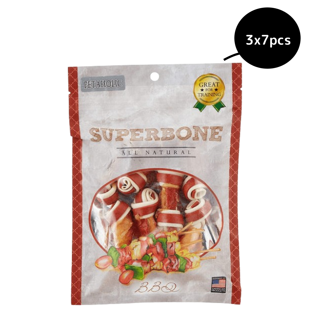 Super Bone Chicken BBQ Dog Treats image 3