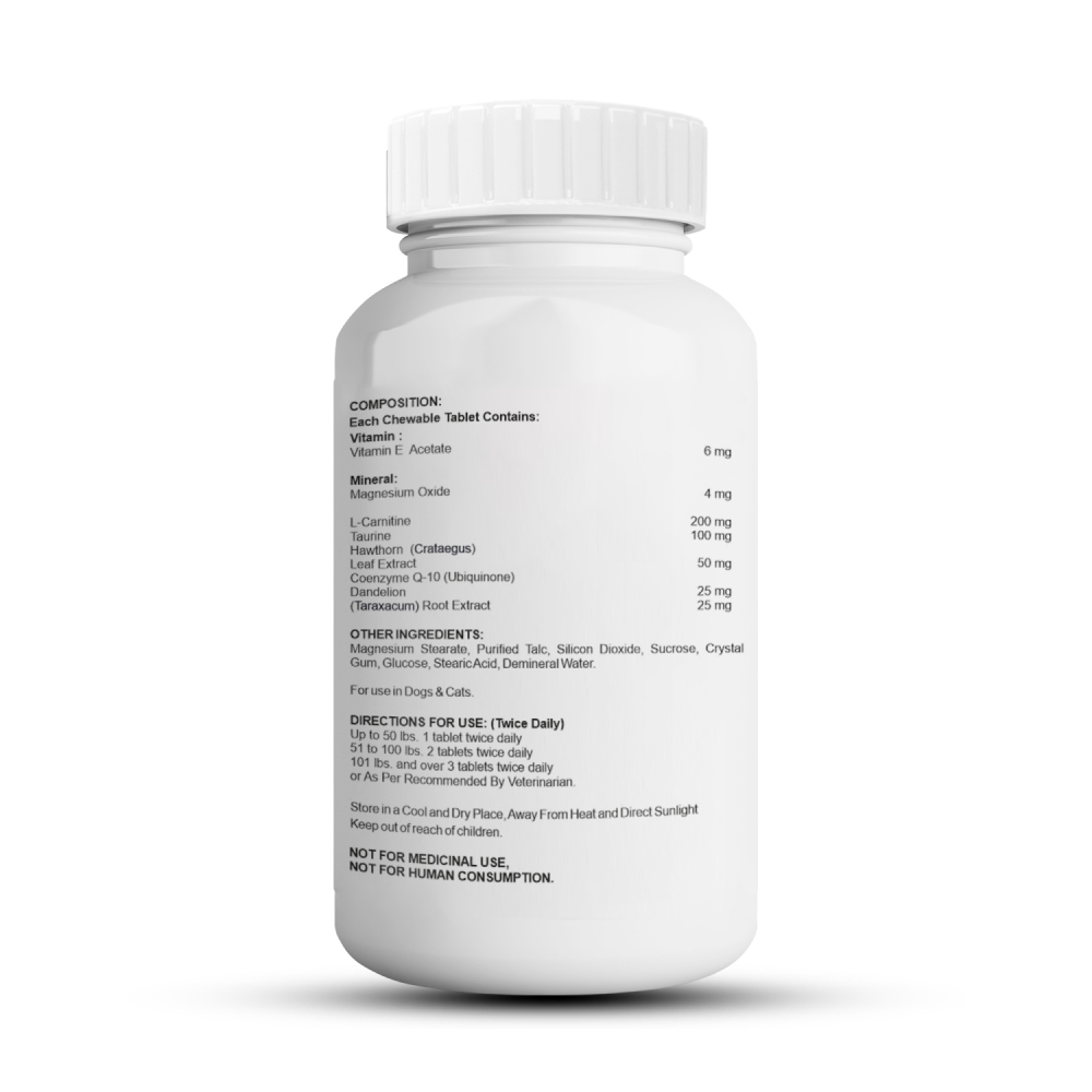 Petvit Cardiovascular Tablets, Coenzyme Q 10 Supplements for Dogs and Cats image 3