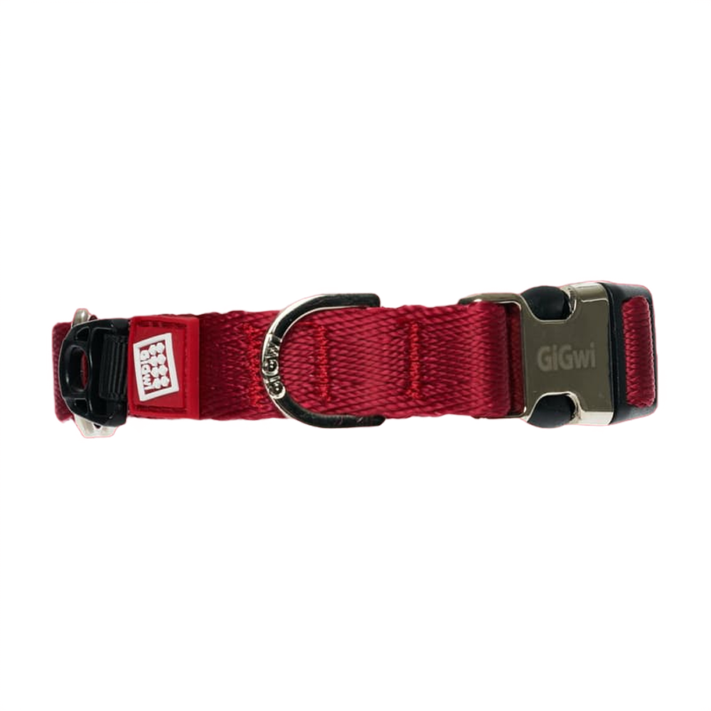 GiGwi Premium Line Collar for Dogs (Red)