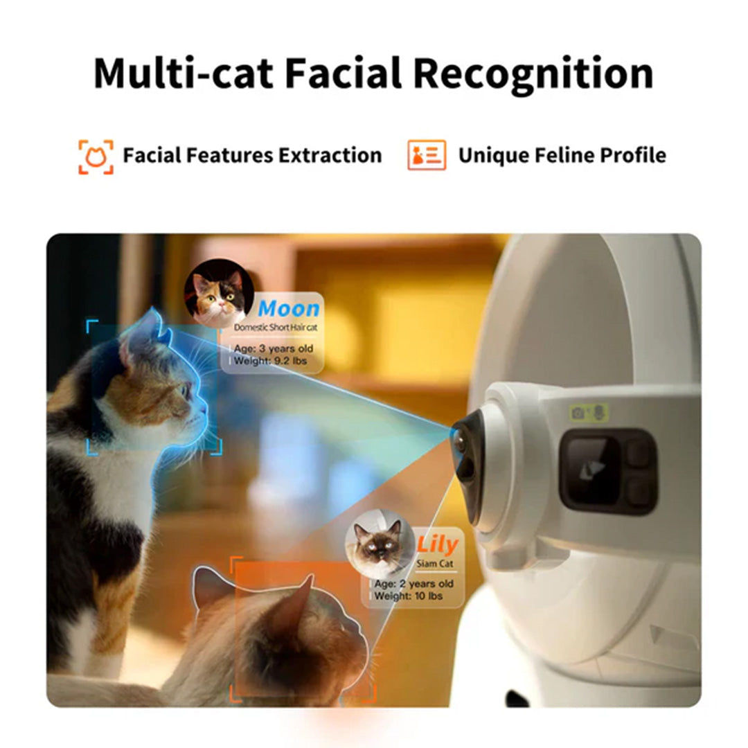 Petkit Purobot Ultra Automatic Self Cleaning Litter Box for Cats (White) image 9