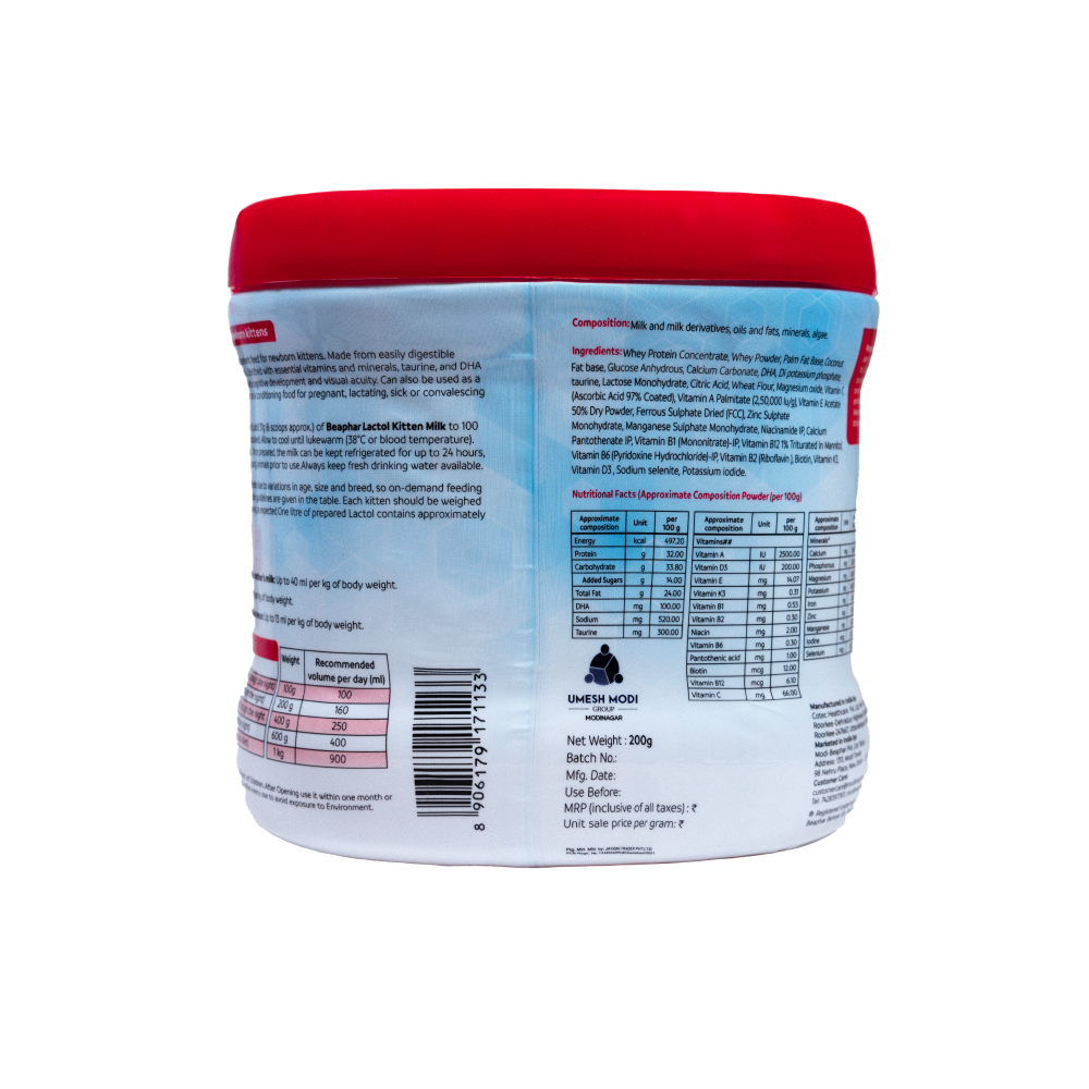 Beaphar Lactol Milk Replacement Powder for Kitten image 9