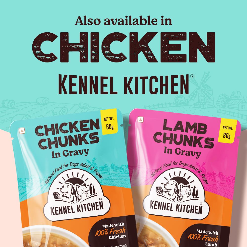 Kennel Kitchen Lamb Chunks in Gravy Puppy & Adult Dog Wet Food (All Life Stage) image 9
