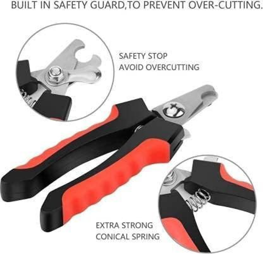 Chullbull Nail Cutter with Filer and Double Sided Comb Grooming Kit for Dogs image 3