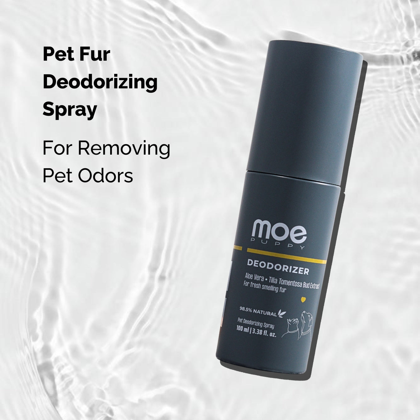 Moe Puppy Aloe Vera Deodorizer for Dogs and Cats image 2