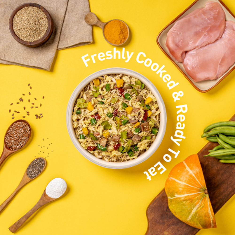 Homiee & Ginger Grain Free Mini Meals Chicken & Sweet Potato and Chicken & Quinoa Fresh Food for Dogs Combo image 10