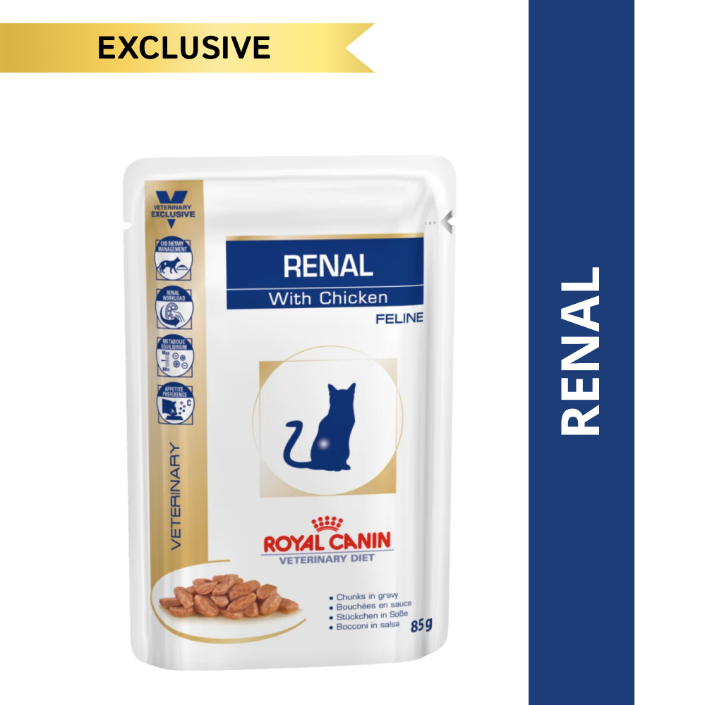 Royal Canin Veterinary Diet Renal Chicken Adult Cat Wet Food image 2