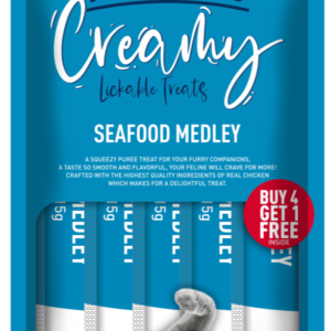 Kitty Yums Seafood Medley Creamy Cat Treat