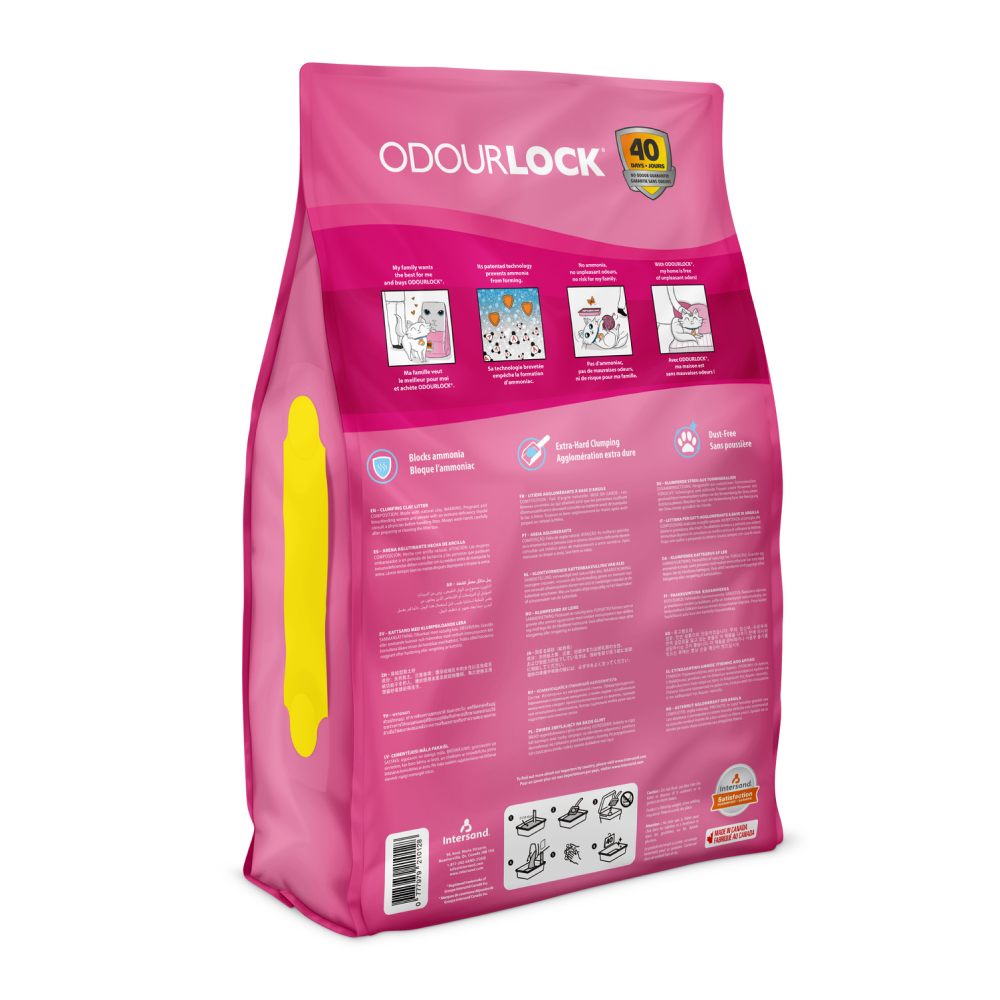 Intersand Scented Odour Lock Calming Baby Powder Cat Litter image 5