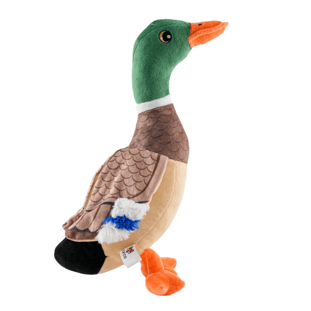 Barkbutler x Fofos Wild Duck Squeaky Plush Toy for Dogs image 7